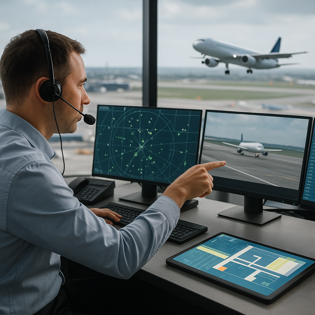 Jak działa centrum kontroli lotów – kto decyduje o starcie i lądowaniu.