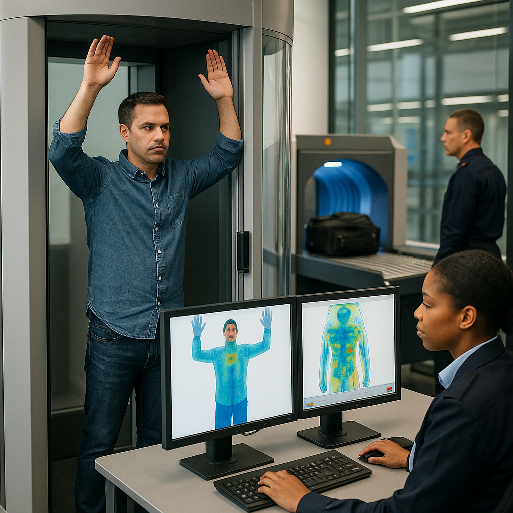 Jak działa kontrola bezpieczeństwa – nowoczesne technologie skanowania.