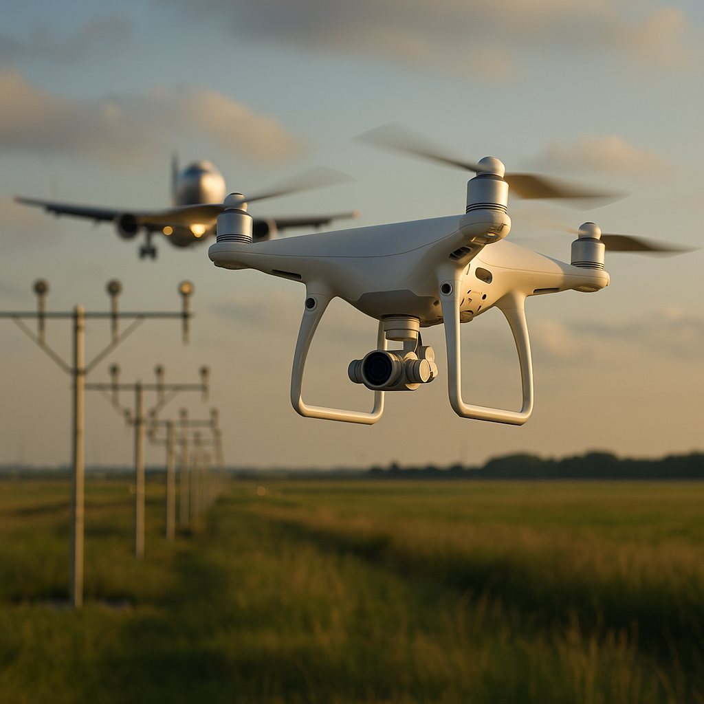 Jak drony wpływają na bezpieczeństwo w przestrzeni powietrznej.