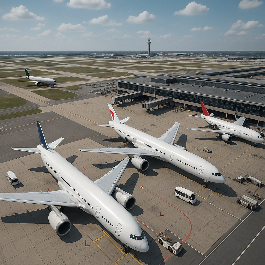 Największe lotniska świata – które naprawdę zasługują na ten tytuł?