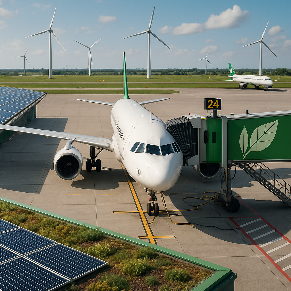 Najbardziej ekologiczne lotniska świata – kto jest liderem w zrównoważonym rozwoju.