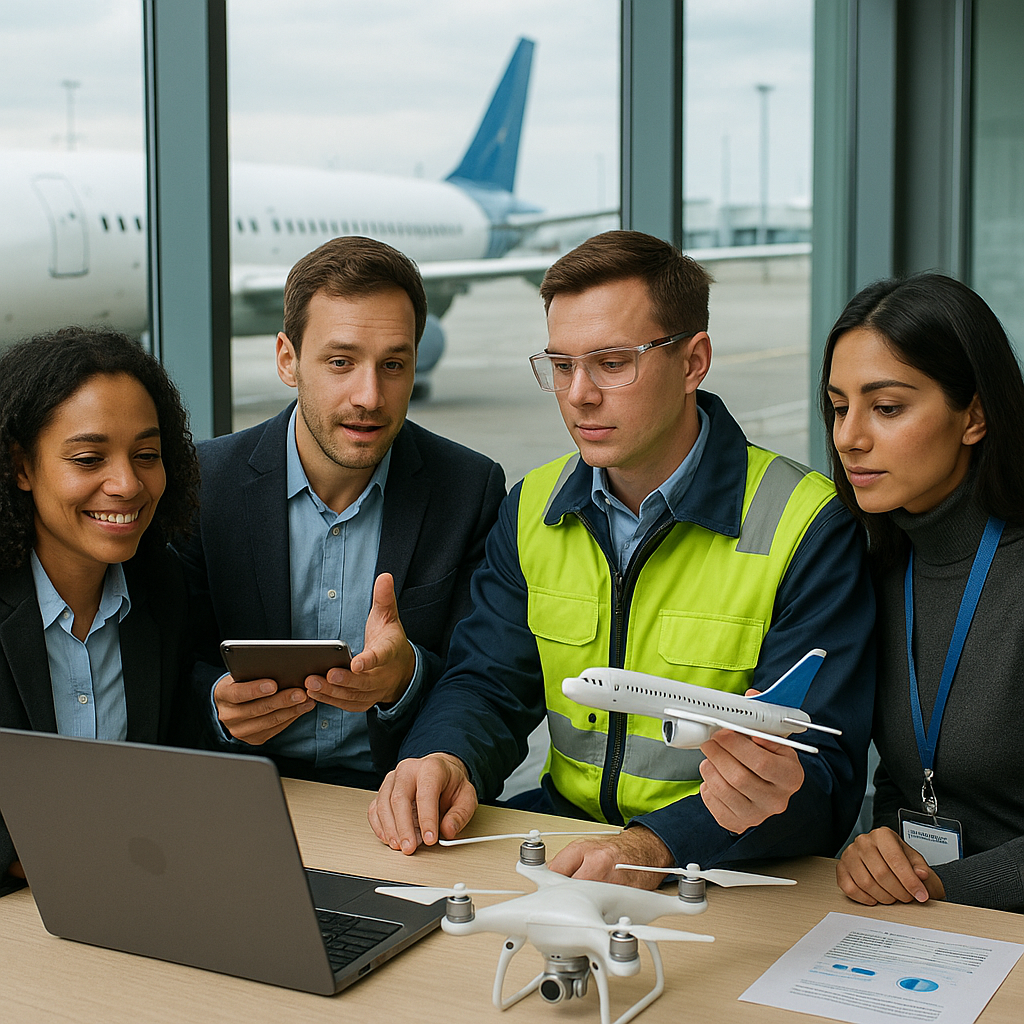 Jak porty lotnicze wspierają startupy i innowacje w branży lotniczej.
