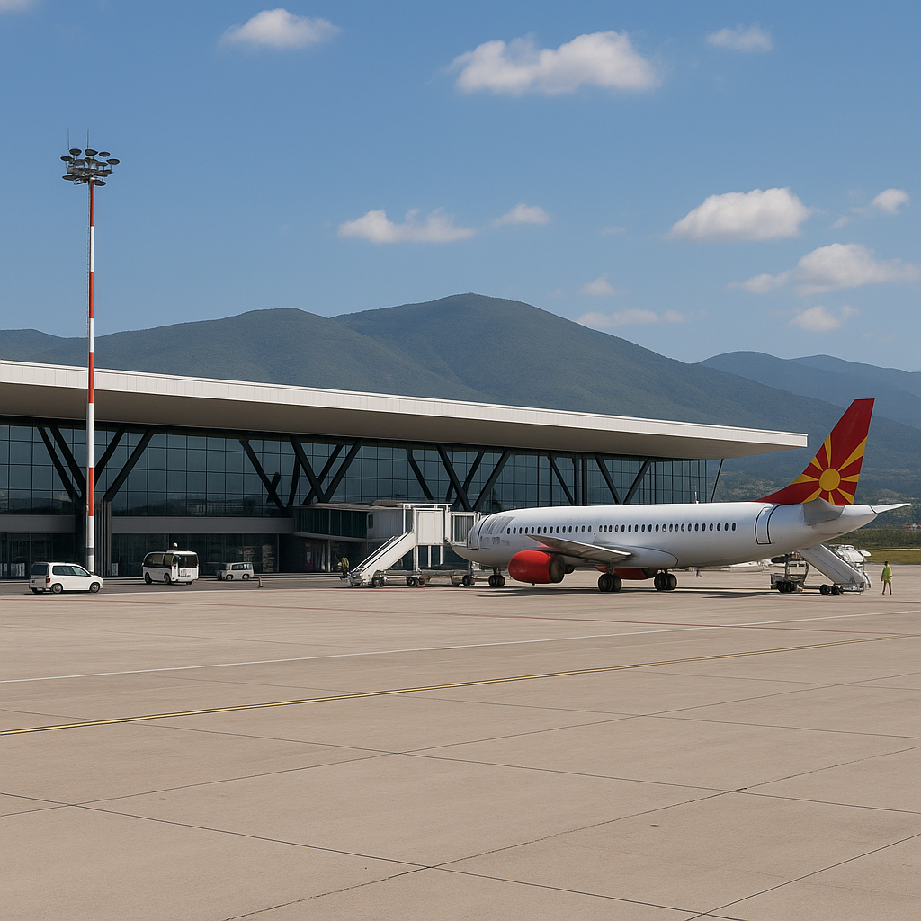 Port lotniczy Skopje – Macedonia Północna
