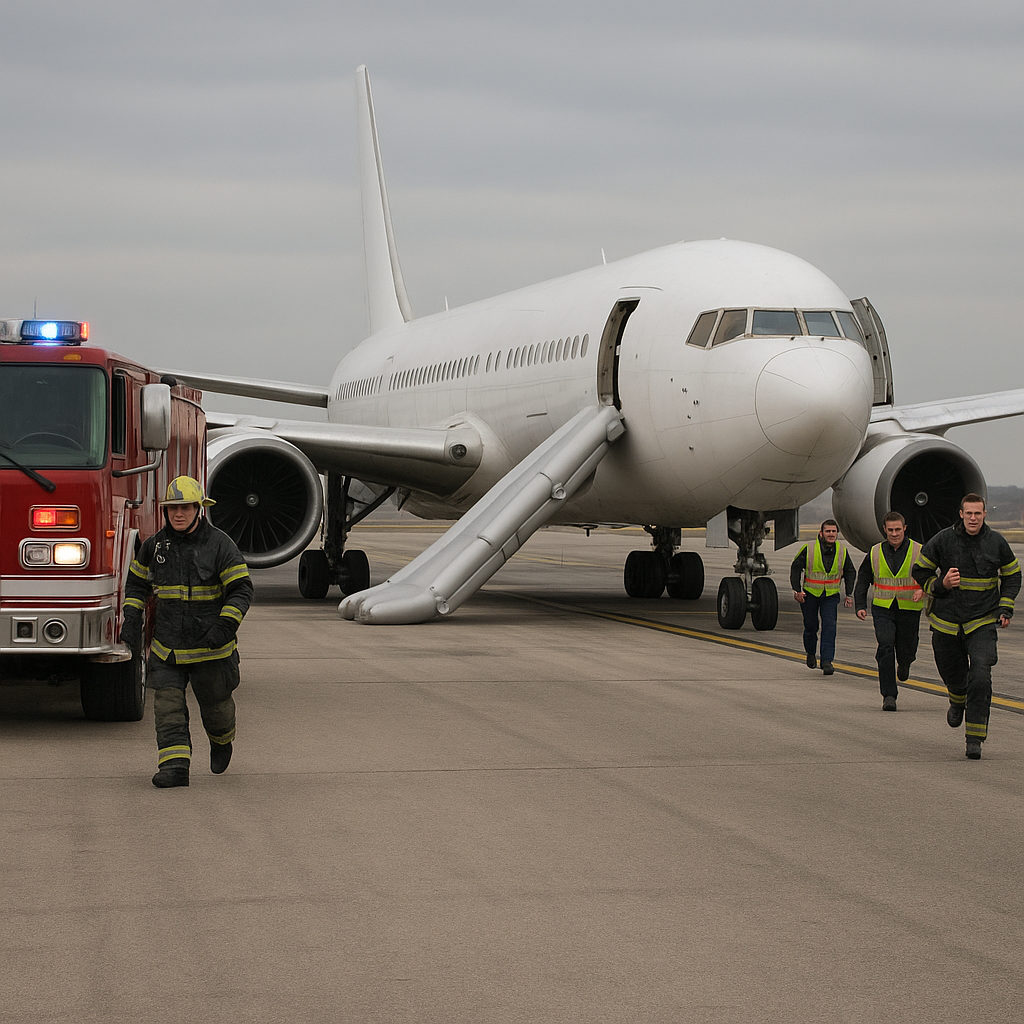 Lądowanie awaryjne – jak porty są przygotowane na sytuacje kryzysowe.