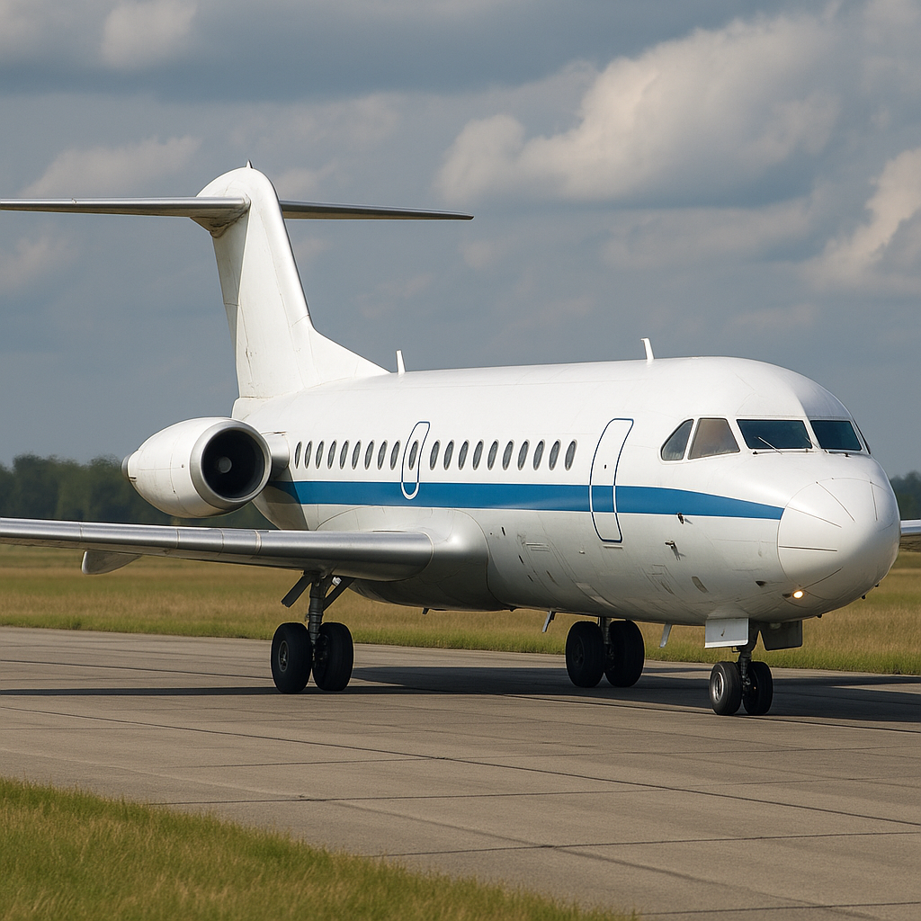 Samolot – Fokker F28