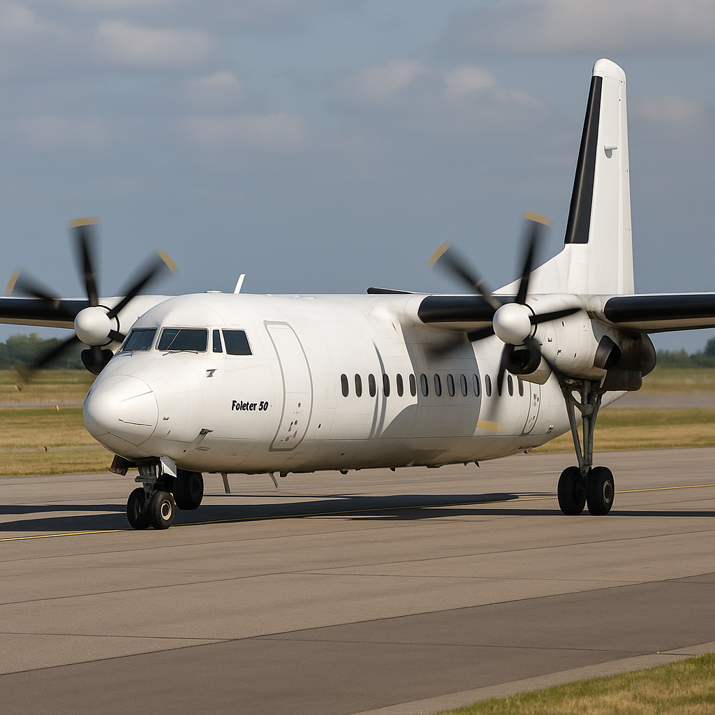 Samolot – Fokker 50