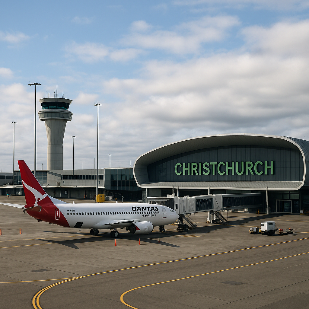 Port lotniczy Christchurch – Nowa Zelandia