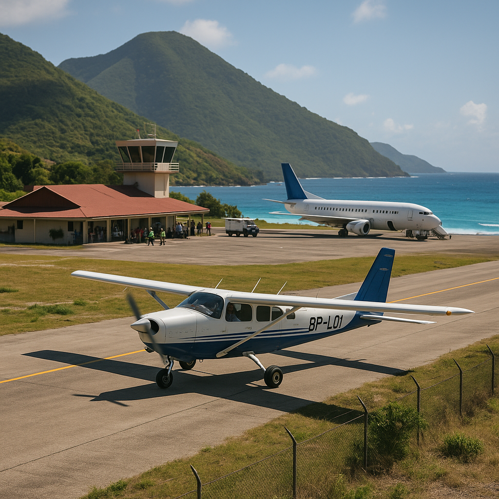 Porty lotnicze na Karaibach – małe lotniska, wielkie wyzwania.