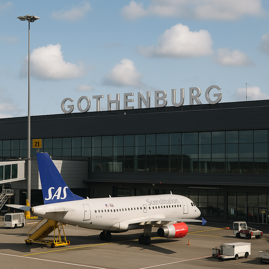 Port lotniczy Gothenburg – Szwecja