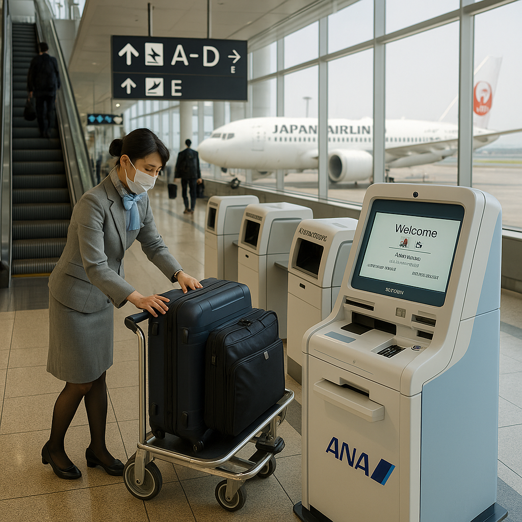 Lotniska w Japonii – perfekcja, punktualność i automatyzacja.