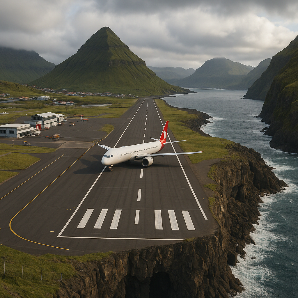 Lotniska zlokalizowane w najbardziej niezwykłych miejscach na świecie.