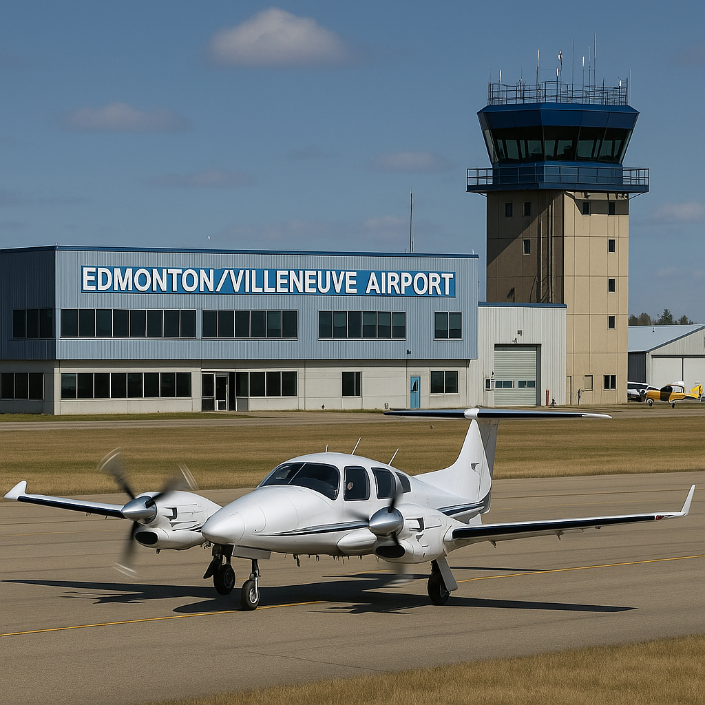Port lotniczy Edmonton Villeneuve – Kanada