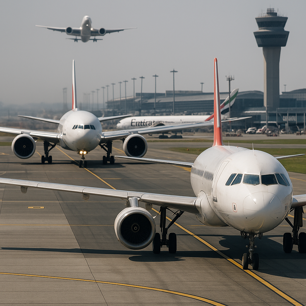 Najbardziej zatłoczone lotniska świata – jak radzą sobie z ruchem.