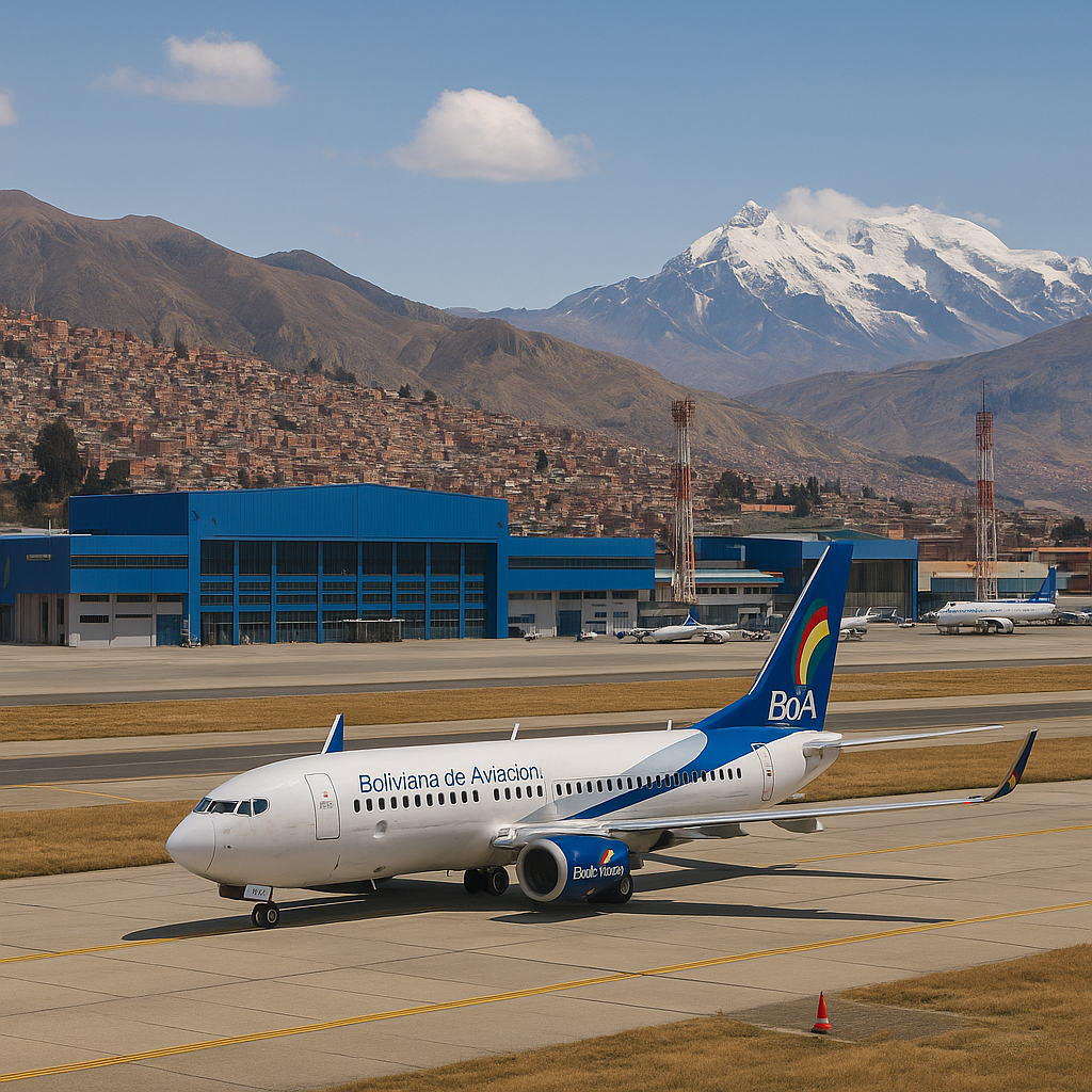 Port lotniczy La Paz – Boliwia