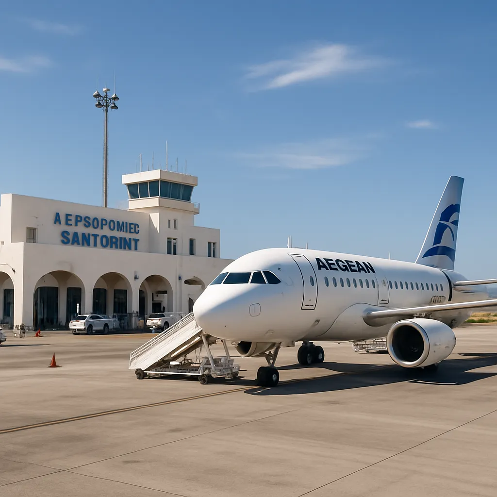 Port lotniczy Santorini – Grecja