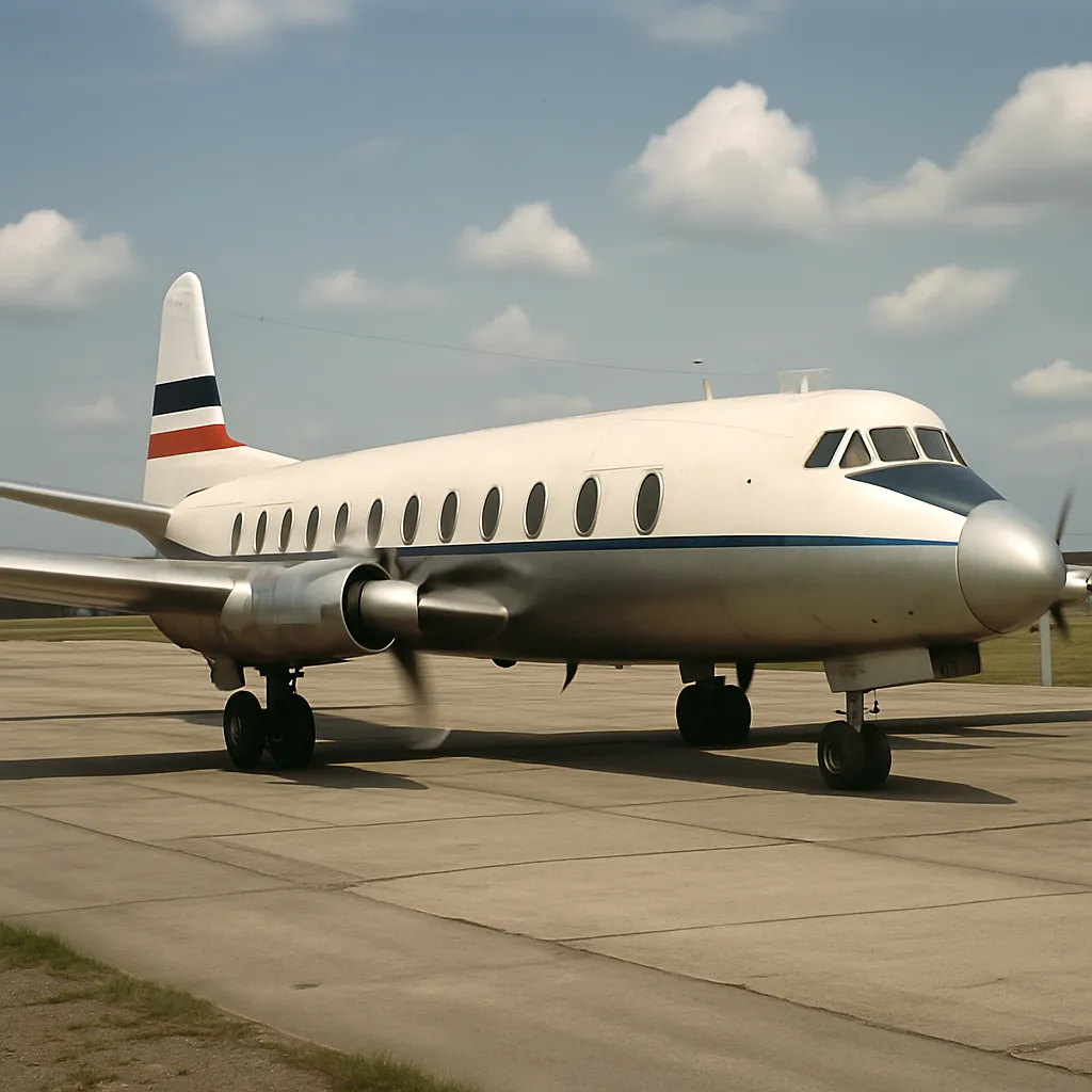 Samolot – Vickers Viscount