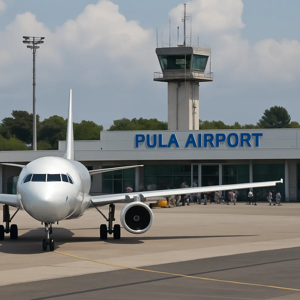 Port lotniczy Pula – Chorwacja