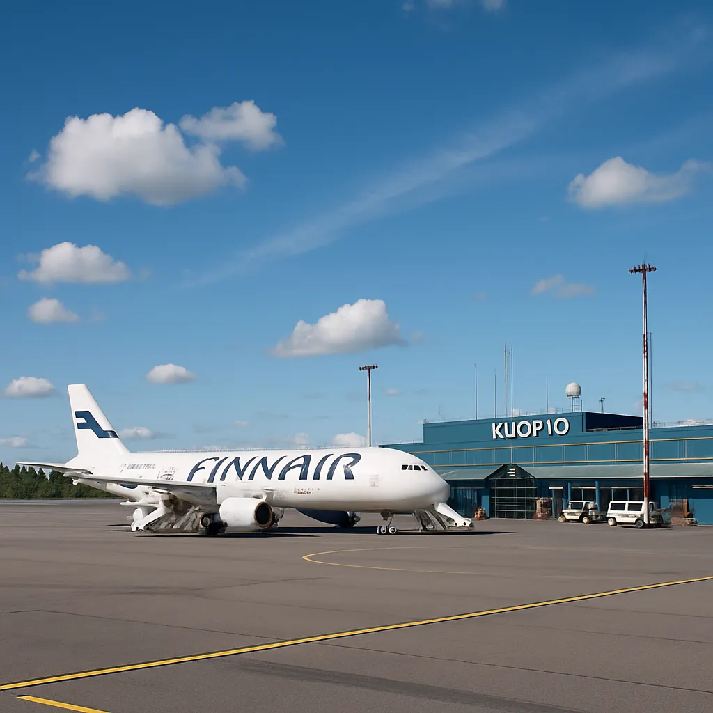 Port lotniczy Kuopio – Finlandia