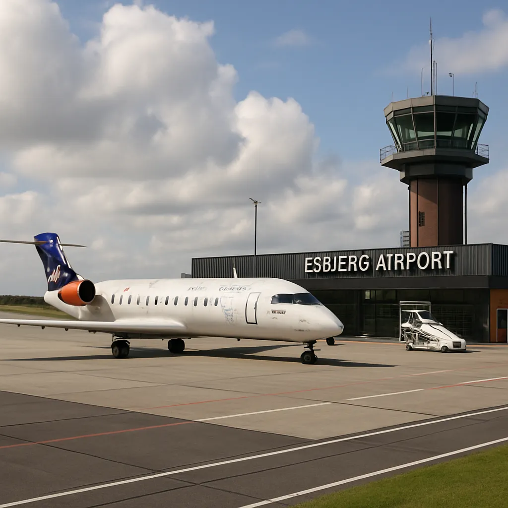 Port lotniczy Esbjerg – Dania