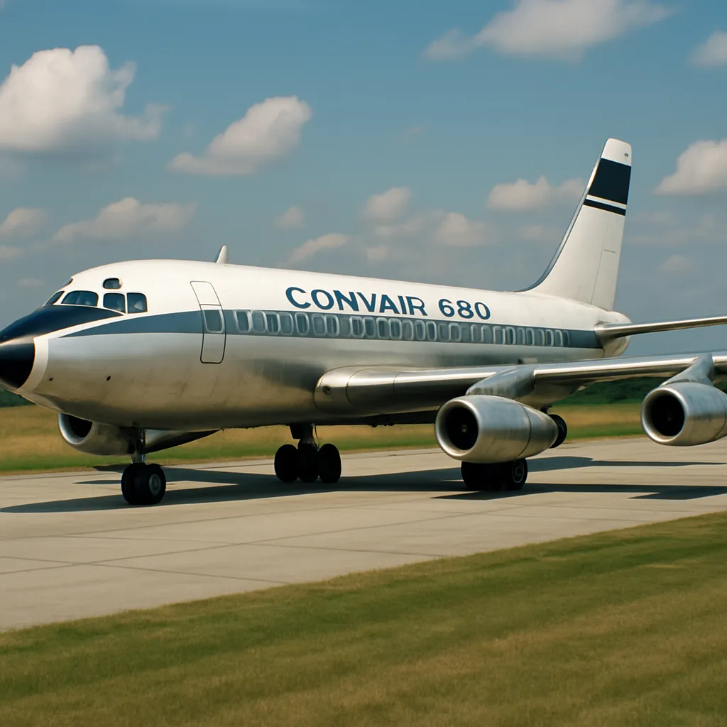 Samolot – Convair 880