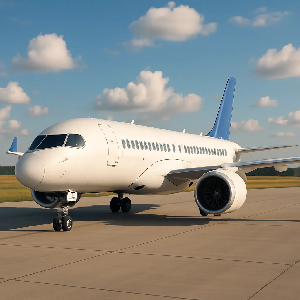 Samolot – Bombardier CS300 (wczesna nazwa A220-300)
