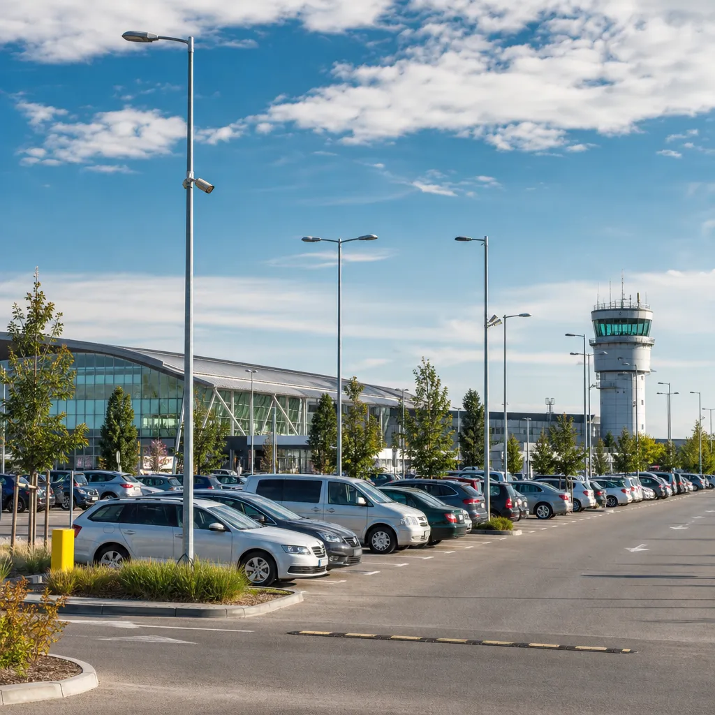 Parking lotnisko Modlin