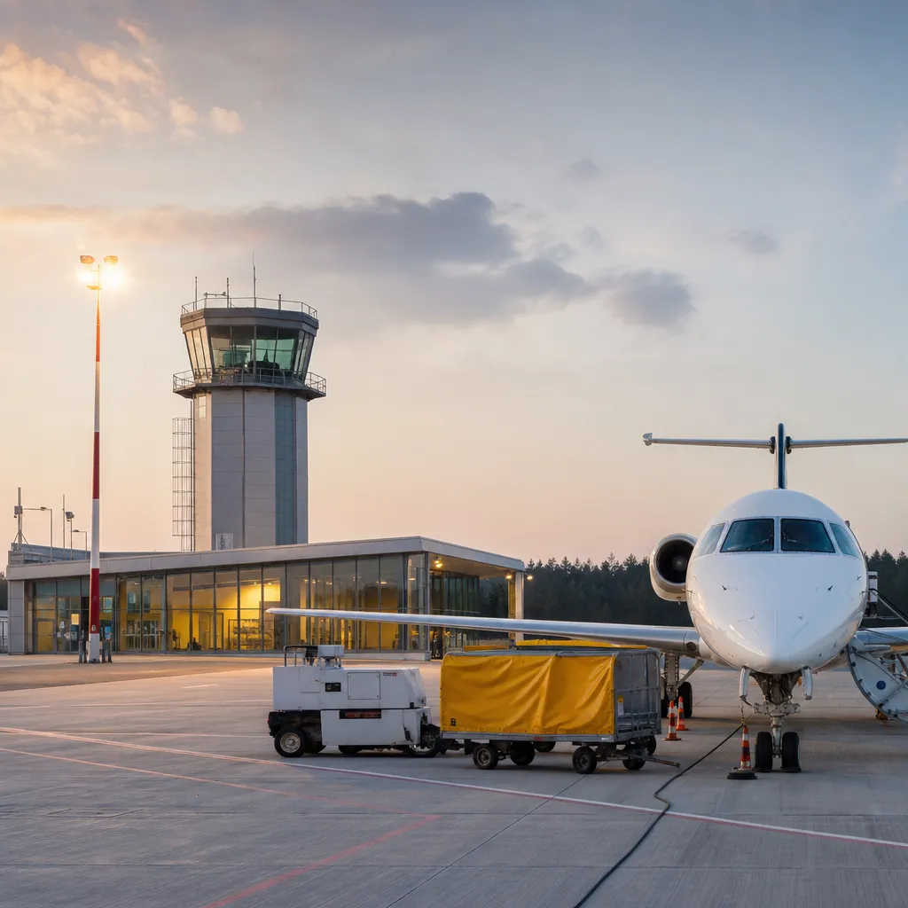 Lotnisko Zielona Góra Babimost – dojazd