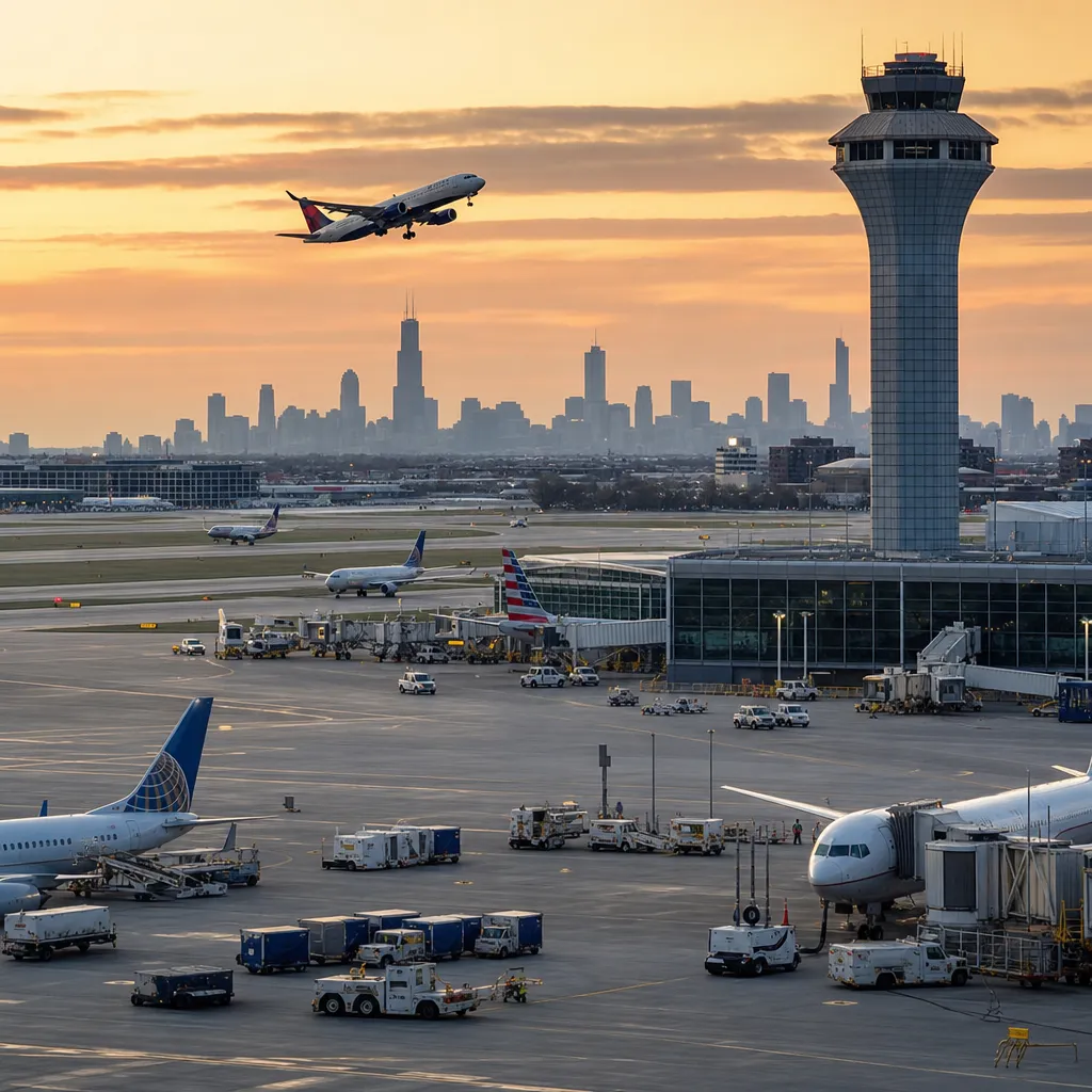 Lotnisko Chicago O’Hare – przyloty i odloty
