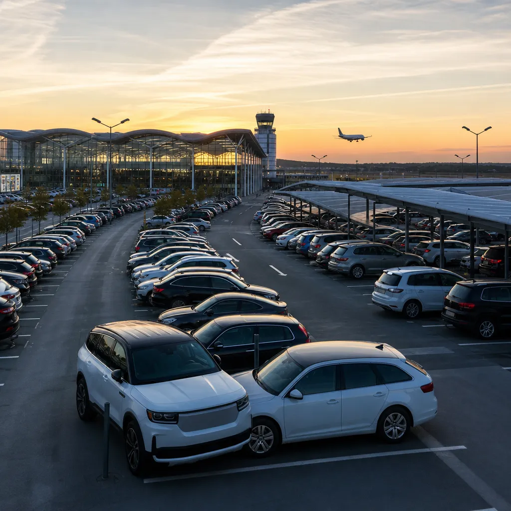 Parking lotnisko Wrocław