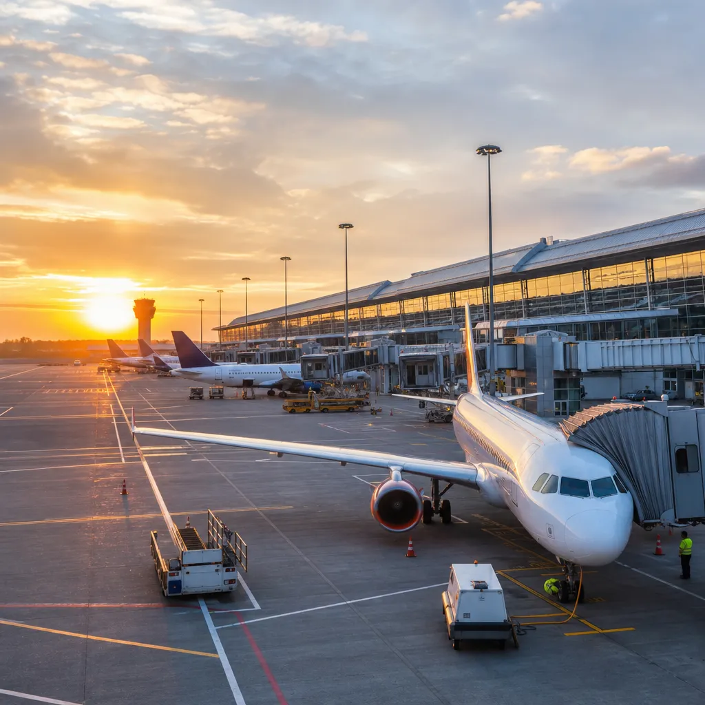 Lotnisko Londyn Stansted – terminale i mapa
