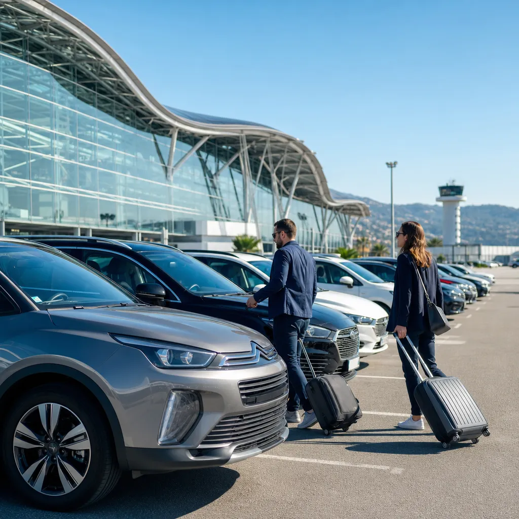 Lotnisko Nicea – parking i wynajem samochodu