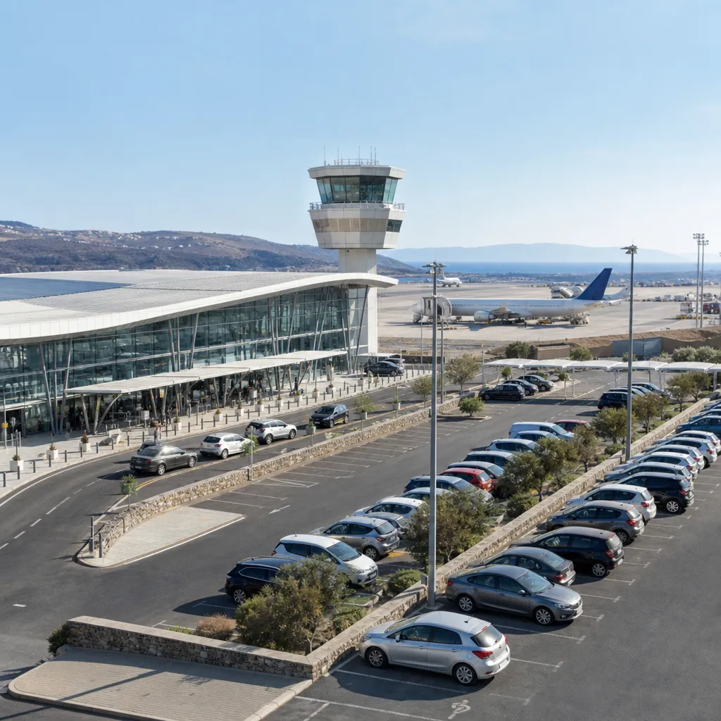 Lotnisko Santorini – parking i wynajem samochodu