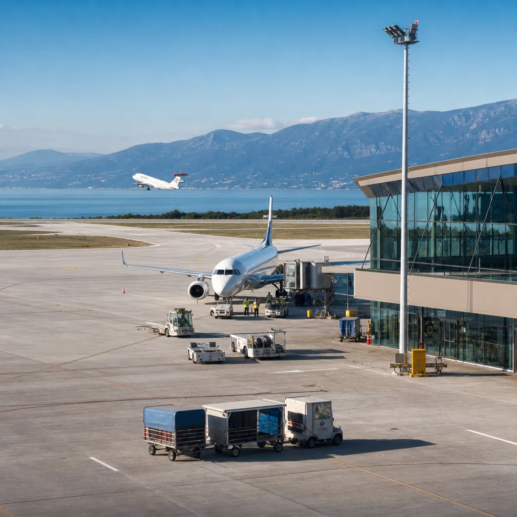 Lotnisko Rijeka – parking i wynajem samochodu